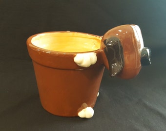 Basset Hound Planter*