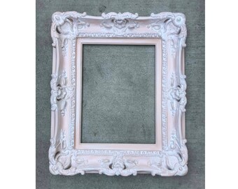 16x20 Shabby Chic Frames, Wedding Gift, Baroque Frame, Frames for Canvas, Large Picture Frame, French Frames, Ornate Frame, Distressed