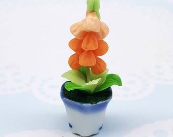 Miniature Flower,Miniature Flower Pot,Miniature Vase,Dollhouse Flower,Miniature Garden,Dollhouse Flower Pot,Dollhouse,Miniatures