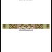 Bead Loom Pattern - Loom Tutorial - Beading Pattern - Loom Beading Pattern - Bracelet Tutorial - Bracelet Pattern - Loom Pattern - FENNEL
