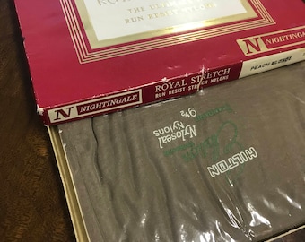 Royal Stretch the ultimate in run resistant nylons vintage stockings