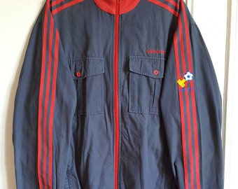 Jacket 100% cotton Adidas "82 España" Vintage early 00 size L.
