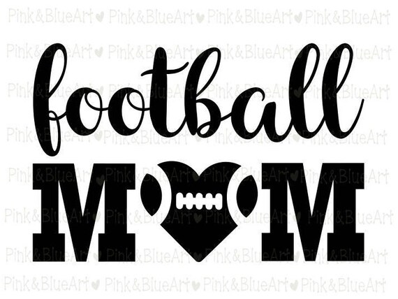 Download Football Mom SVG Clipart Cut Files Silhouette Cameo Svg for