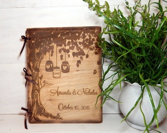 Guest Book, Wedding Guest Book, Poloroid Album, Wedding Shower Guestbook, Wedding Gift, Custom Made, Personalized, Picture Guest Book