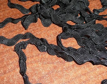 Black Rick Rack Bulk Yardage