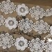 Venise Lace Trim Antique Floral Lace border DG33B