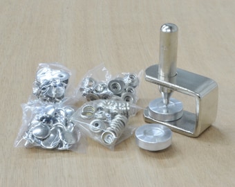 Line 20 Snap Setter kit CS Osborne, Includes 25 Nickel-plated over Brass Snaps - 39860