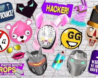 Fortnite Birthday Medkit Favor Bags Printable Party Bag