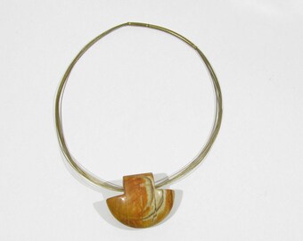 vintage necklace pendant handmade