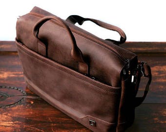 Leather messenger bag men Mens Messenger bag Men's leather bag Mens leather messenger Brown men bag Leather laptop bag Gift for him Men bag