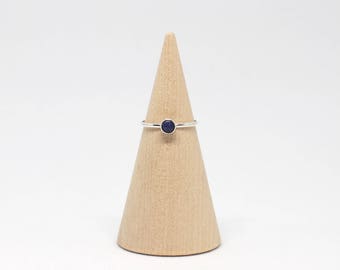 Sodalite Stacking Ring | 925 Sterling Silver | Handmade | Mountain Silver