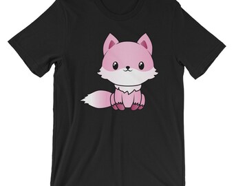 Fox T-shirt Cute Animal Lover Tee