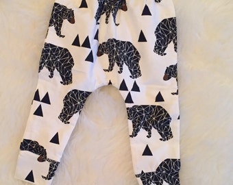 boy bear leggings, toddler bear leggings, baby bear leggings, boy leggings, baby bear set, baby bear onesie, bear leggings