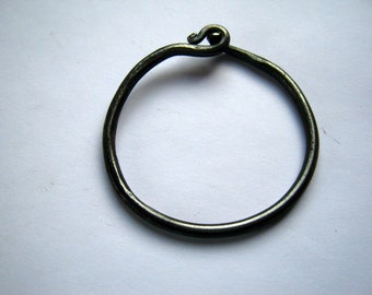 Key Ring, forged Iron, Reenactment, LARP, Renaissance Fair,