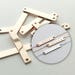 Rose Gold Bar Blanks 10 pcs - wholesale necklace bar blanks, Jewelry Supplies stamping bars jewelry stamping blanks 1OP3-R