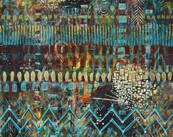 Mixed Media, Acrylic, Original Painting