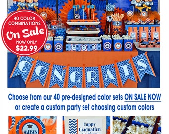 Graduation Party Decoration | Graduation Decor | Graduation Printable | High School Graduation | College Graduation | Amanda's Parties To Go