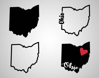 Download Ohio silhouette | Etsy