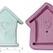 BIRDHOUSE BIRD HOUSES Craft Sugarcraft Sculpey Silicone Rubber Mould