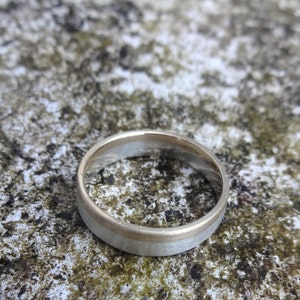 Silver and Gold Female Wedding Band