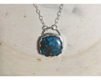 Bisbee Mined Turquoise Necklace (minor flaw) | 16"