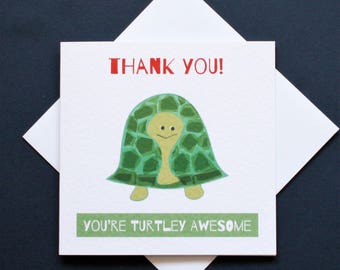 Funny thank you card | Etsy