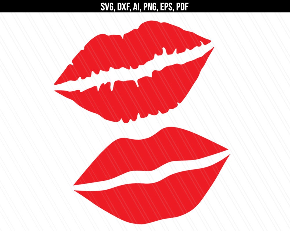 Download Lips Svg Kiss svg dxf cut files Lips clipart Love xoxo svg