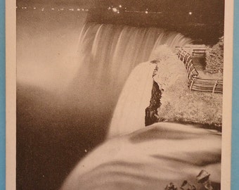 Goat Island, #NiagaraFalls, NY - American Falls, Vintage Postcard, Circa 1917