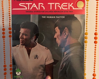 Vintage STAR TREK Original Stories 'The Human Factor' Record