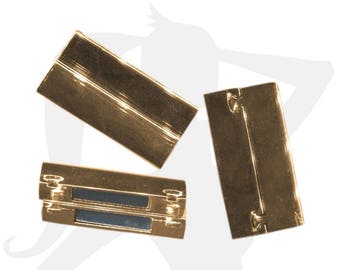 Magnetic Clasp rectangle metal 3,8 cm - FEMA38