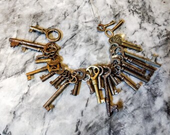 25 Antique Skeleton Keys