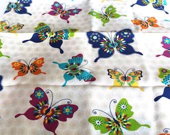 Fabric upholstery butterflies 70 x 50 cm