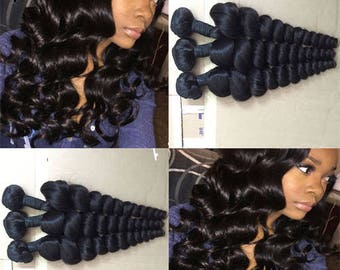 Set of 3 Brazilian Loose Weave weaves