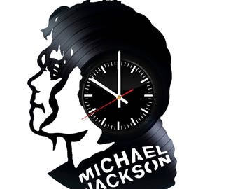 Michael Jackson Music Vinyl Record Wall Clock - Get unique home wall decor - Gift ideas for men and women
