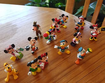 Lot of 14 Disney PVC Figures Mickey Minnie