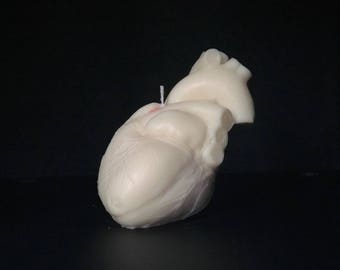 Valentines Melting Heart Candle