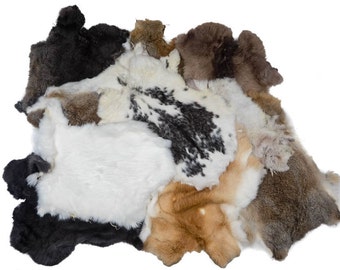 Assorted Rabbit Skins (188-01N)