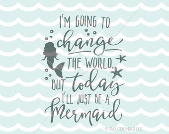 little mermaid quotes svg layered svg cut file all