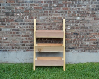 Cedar Ladder Planter / Garden Box
