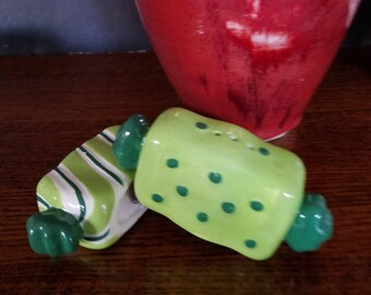 Wrapped Hard Candy Salt & Pepper Shakers