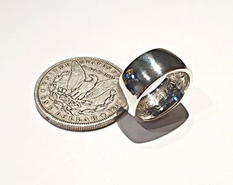 Morgan dollar (coin ring) coin ring