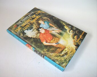 Hardy Boys Hollow Book Safe Secret of the Lost Tunnel Hollowed out Book Secret Stash Compartment Keepsake box
