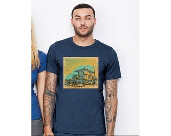 Standing Guard Mens Navy T-Shirt