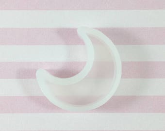Crescent Moon Silhouette Silicone Mold | Resin Craft Soft Mold