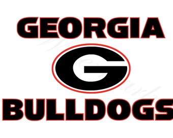 Georgia bulldogs svg | Etsy