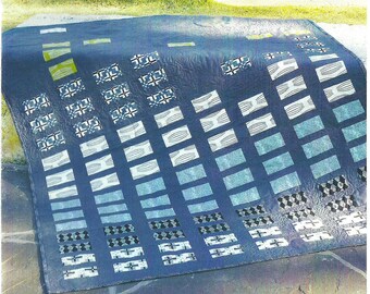 Urban Grunge Quilt Pattern, Designed by Jocelyn, DIY Quilt Pattern