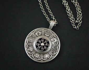 Mandala style Pendant Necklace
