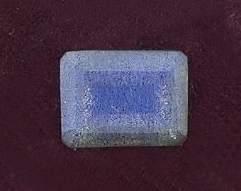 8x6 emerald cut labradorite gem stone gemstone