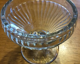 Vintage Ice Cream Sundae Dish . . .