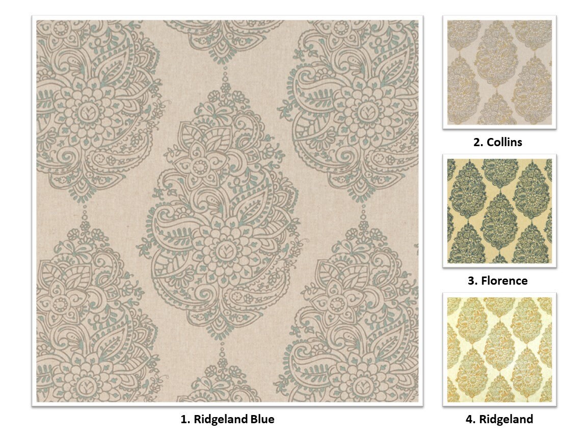 6 Colors Yorkshire Cotton Floral Damask 50 100 Extra Wide